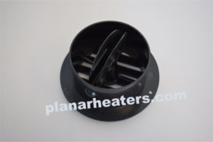 PDH4-002 Black open fan | Planar Marine & Truck Air Heaters