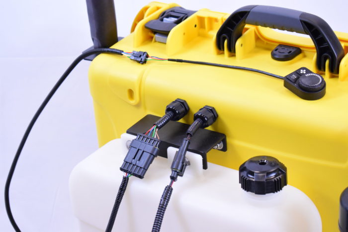 Portable Diesel Heater 44D - 12V Controller Connected with Power Cables | Planar Marine & Truck Air Heaters