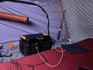 Planar Diesel Heater Set in The Tent | Planar Diesel Heaters