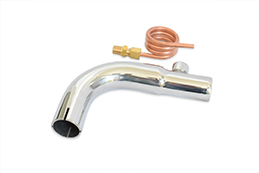 P24-009 EXHAUST ELBOW, 24 MM, WITH DRAIN | Heating System Installation Equipment | Planar Marine & Truck Air Heaters