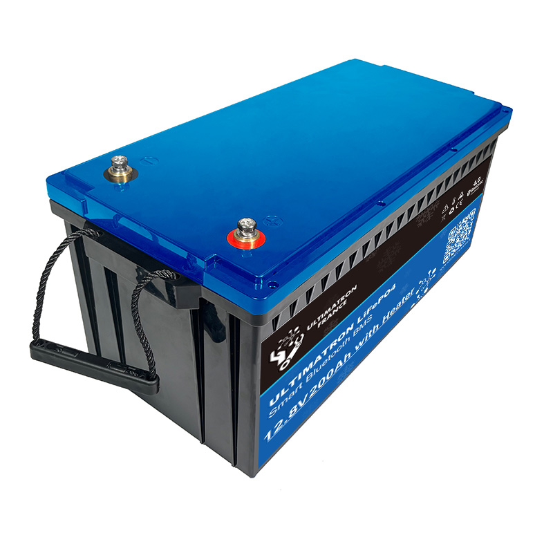 Ultimatron Lithium Battery LiFePO4 12.8V 200Ah Heater