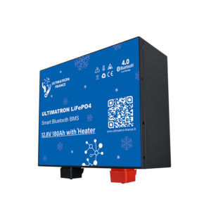ULTIMATRON Lithium Battery LiFePO4 Smart BMS 12.8V 180Ah Side | Planar Distribution Ltd.