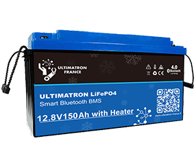 Ultimatron Lithium Battery LifePO4 150Ah With Heater | Planar Distribution Ltd.