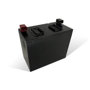 ULTIMATRON LiFePO4 Smart BMS Underseat of Camping Vehicle 12.8V 280Ah with Heater - Back Side | Planar Distribution Ltd.