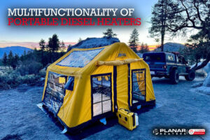 Exploring the Multifunctionality of Portable Diesel Heaters by Planar