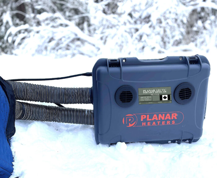 Portable Diesel Heater Planar ARCTIC 4D-12 - Winter Camping | Planar Distribution Ltd.