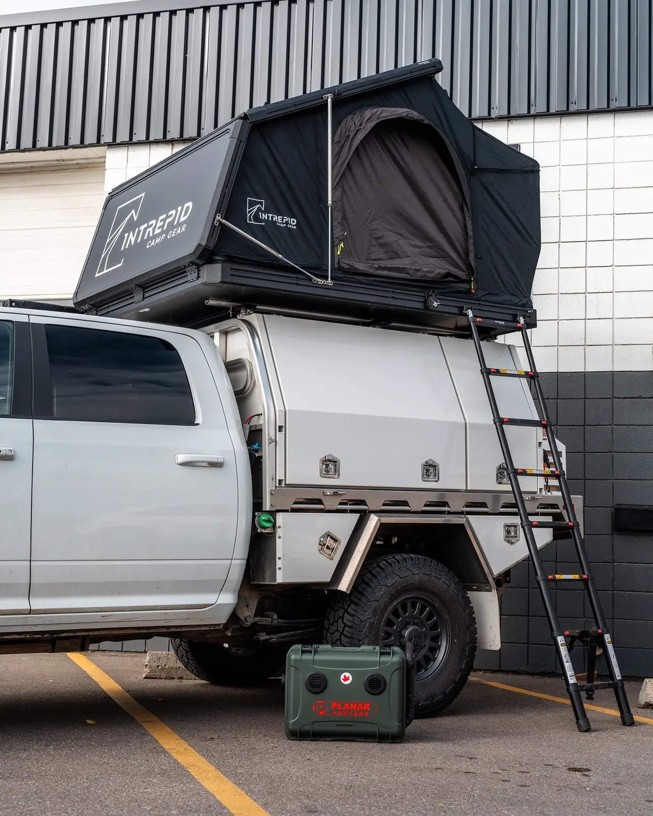 Camping With a Rooftop Tent: Stay Warm With a Diesel Heater