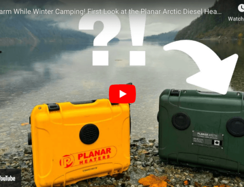 Stay Warm While Winter Camping! First Look at the Planar Arctic Diesel Heater