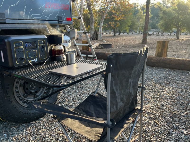 Front Runner Expander with Tire Table - Overlanding Kit | Planar Heaters