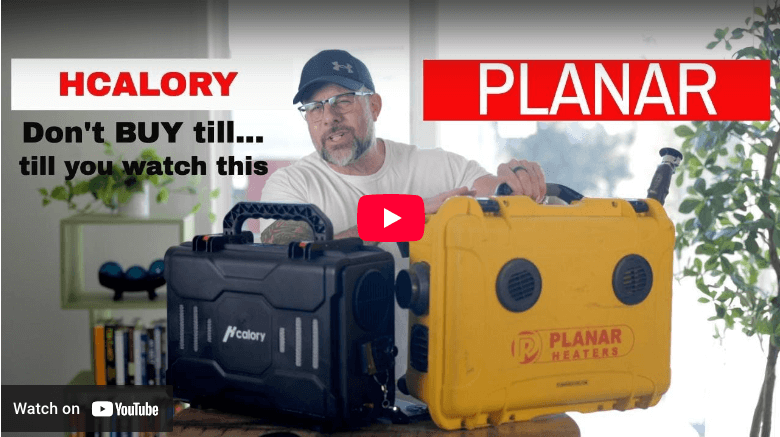 Cheap Vs Portable Diesel Heaters - YouTube Video | Planar Distribution Ltd.