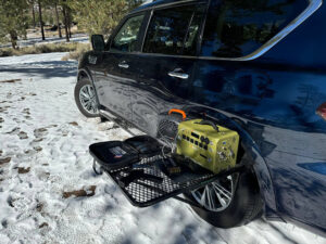 Self-Sufficient Tailgater Tire Table | Planar Distribution Ltd.