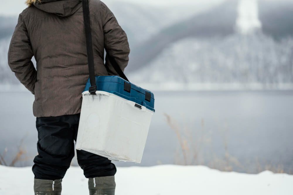 Using Portable Diesel Heater for Ice Fishing Shack | Planar Distribution Ltd.